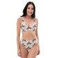 Tooled Bronc high-waisted bikini