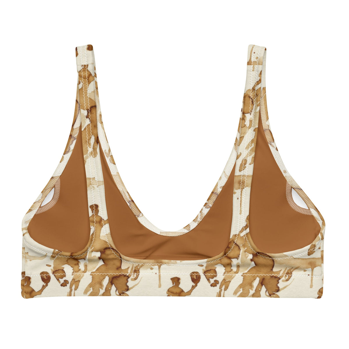 Steeped West padded bikini top