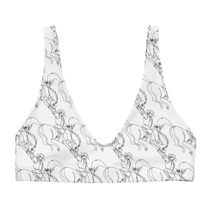 Western Ink bikini top