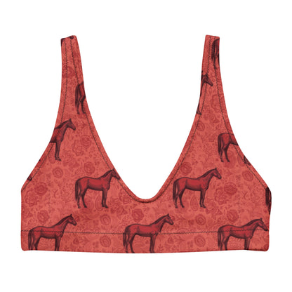Scarlet Rein padded bikini top
