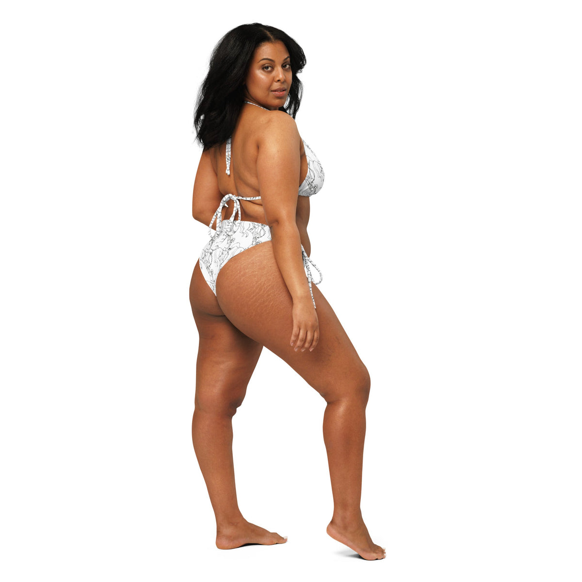 Western Ink string bikini