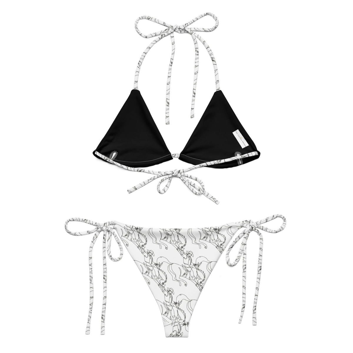 Western Ink string bikini