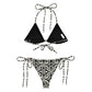 Maison Black string bikini