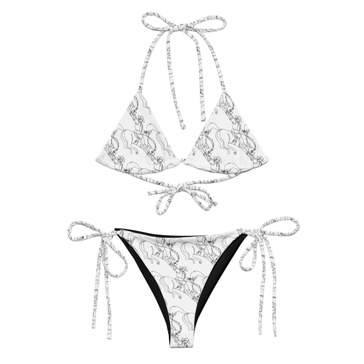 Western Ink string bikini