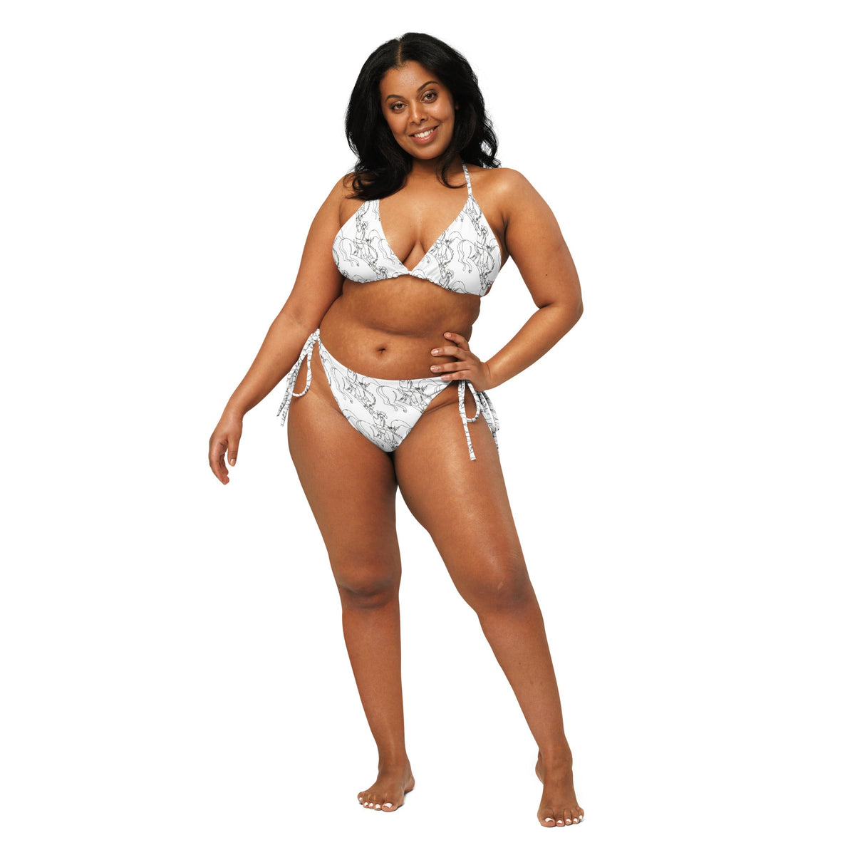 Western Ink string bikini