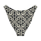 Maison Black V-cut bikini bottom