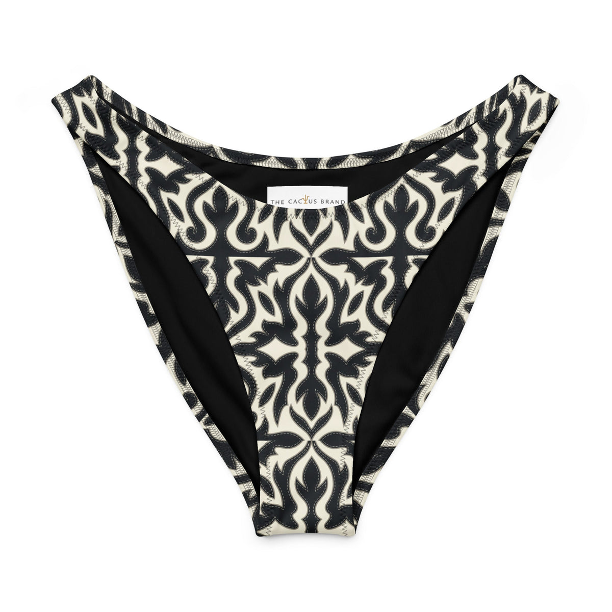 Maison Black V-cut bikini bottom