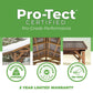 [12X20FT] Premium All Cedar Wooden Carport Pavilion Gazebo With Sloped Hardtop Steel Roof (SAK14279)