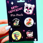 Anti-Capitalist Pin Pack – Button Set (Set of 4)