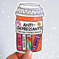 Anti-Depressants Book Sticker