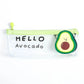 Cute Kawaii Avocado Pencil Case