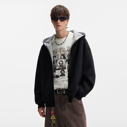 Men's And Women's Double-zipper Jackets