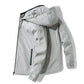 Youth Handsome Fleece-lined Thick Jacket Men