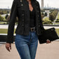 Women’s wide leg denim overalls