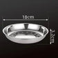 Stainless Steel Tableware Dinner Plate