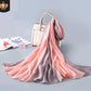 New Gradient Silk Scarf for Sun Protection