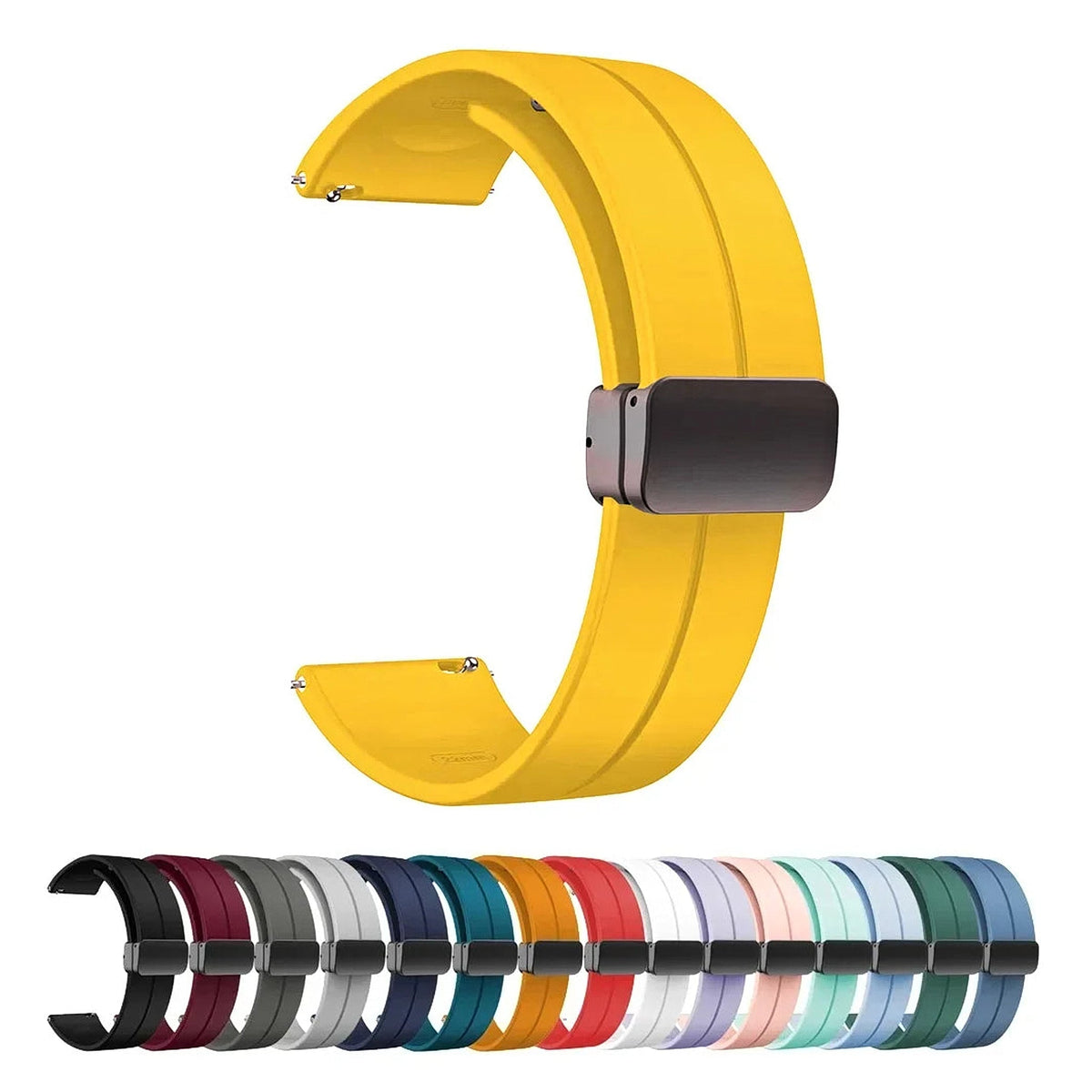 COROS PACE & APEX Silicone Band with Magnetic Folding Clasp