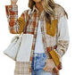 Plaid Pocket Shirt Jacket