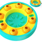 Dog Pets Puzzle Toys Slow Feeder Interactive Increase Puppy IQ Food Dispenser Slowly Eating NonSlip Bowl Pet Dogs Training Game Pet Supplies