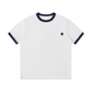 Loki & Ivy Contrast Edge Ribbed Crewneck T-Shirt