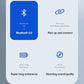 Bluetooth 5.0 Earphones LED Charging Box Wireless Headphone 9D Stereo Sound Sports Waterproof Earbuds Headsets With Microphone Wearable Wireless Clear Calls Music Headphones Immersive Sound 12 Hours Single Playtime HiFi Quality Stereo Sound