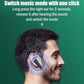 Bluetooth 5.0 Gaming Headset Workout Music Earphones Earbuds With Mic Bass Audio Quality Sound Wireless Headphones Sports Headphones Wearable Sweatproof Easy Pairing Headset For Sport Black