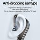 Bluetooth Headset Wireless Earpiece Bluetooth 5.0 Earphones Elegant Business Over Ear Headphones Noise Isolating Wireless Ergonomic Earbuds For Clear Calls Stereo Office Headset With Mic Black