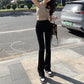 Elastic Boyfriend Style Denim Jeans