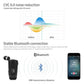 Business Black Wireless Bluetooth Collar Clip Headset Sport Driver Vibration Earphone Clip Bluetooth MP3 Player Sports Headphones Wireless Wearable Music Player For Running Gym
