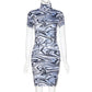 Butterfly Sleeve Summer Dress