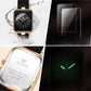 Women's Rectangular Silicone Quartz Watch