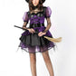 Purple Pentagram Witch Halloween Costume