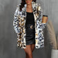 Winter Coat Warm Lapel Long Fluffy Faux Fur Coat Women Loose Long Sleeve Jacket Outerwear Clothing