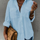 Women’s Casual Long Sleeve Shirt with Pocket