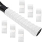 L LK SPORTS Tennis Racket Grip Tape 6 Pack Precut Anti Slip Tennis Grip Tape Absorbent Dry Feel Tennis Grips Overgrip for Tennis Pickleball White