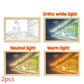Illuminated Picture LED Decorative Light Painting Bedside Picture Style Creative Modern Simulate Sunshine Drawing Night Light Gift