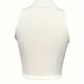 Women’s Ribbed V-Neck Zipper Camisole