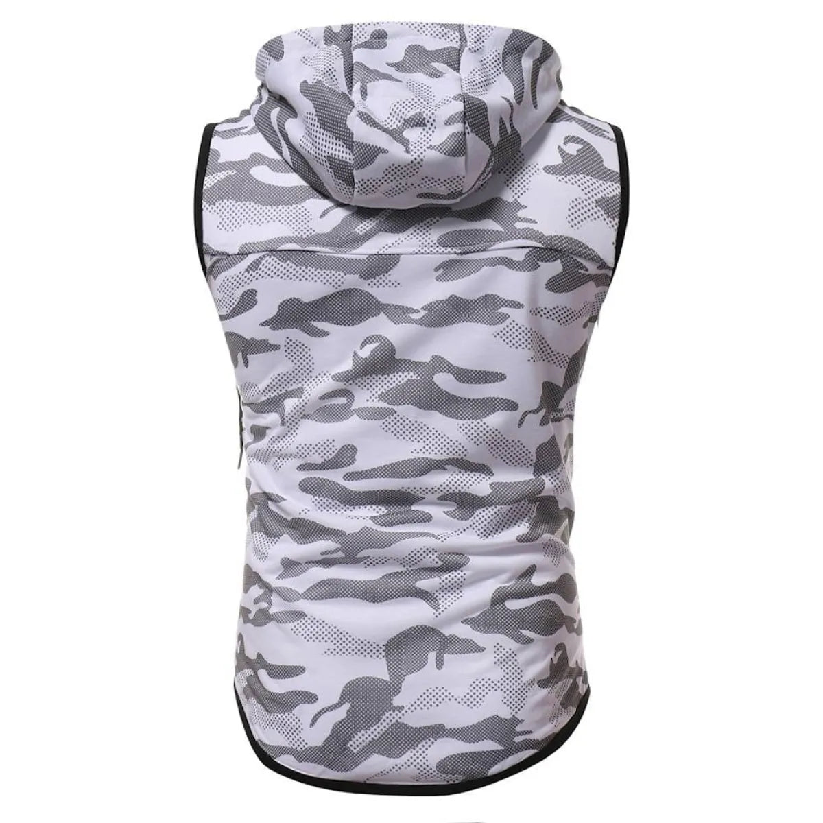 Camouflage Sleeveless Shirt
