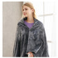 Winter Flannel Heated Blanket Cold Protection Body Warmer Usb Heated Warm Shawl Electric Heated Plush Blanket