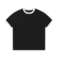Loki & Ivy Contrast Edge Ribbed Crewneck T-Shirt