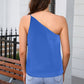 One Shoulder Sleeveless Top