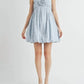 Rosette Mini Dress