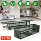 2-Pack Humane Live Rat Trap Cage with Dual Doors