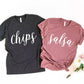 Chips - Salsa V2 Couples Tee