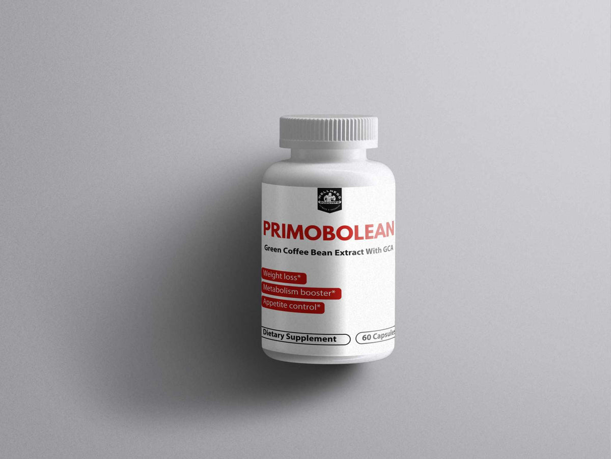 PRIMOBOLEAN: Metabolic Support | 60 Capsules – Green Coffee Bean & Natural Energy for Active Lifestyles