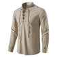 Men's Cotton Linen Tee Shirt