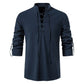 Men's Cotton Linen Tee Shirt