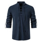 Men's Cotton Linen Tee Shirt