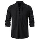 Men's Cotton Linen Tee Shirt