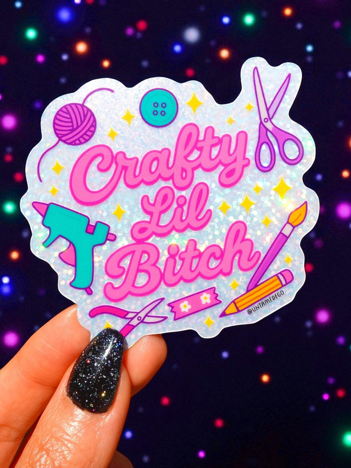 Crafty Lil Bitch Sticker